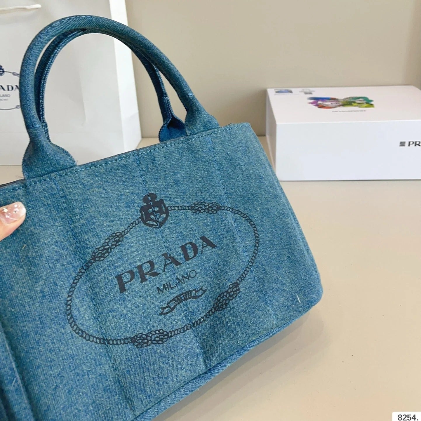 CANAPA TOTE BAG 29 IN BISMARK BLUE DENIM mysite