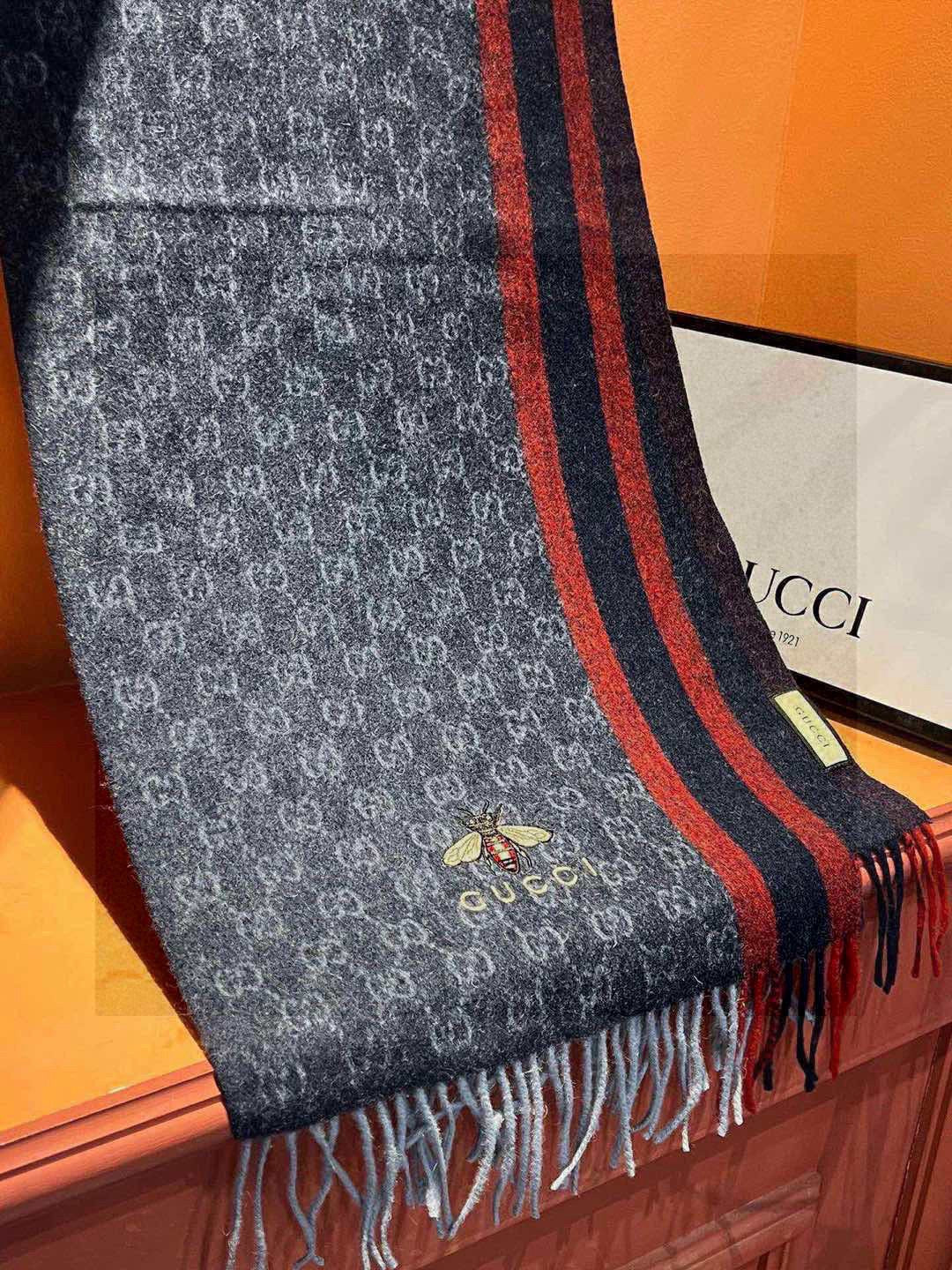 CHANEL 25S SCARF 190 IN CASHMERE 718528 mysite