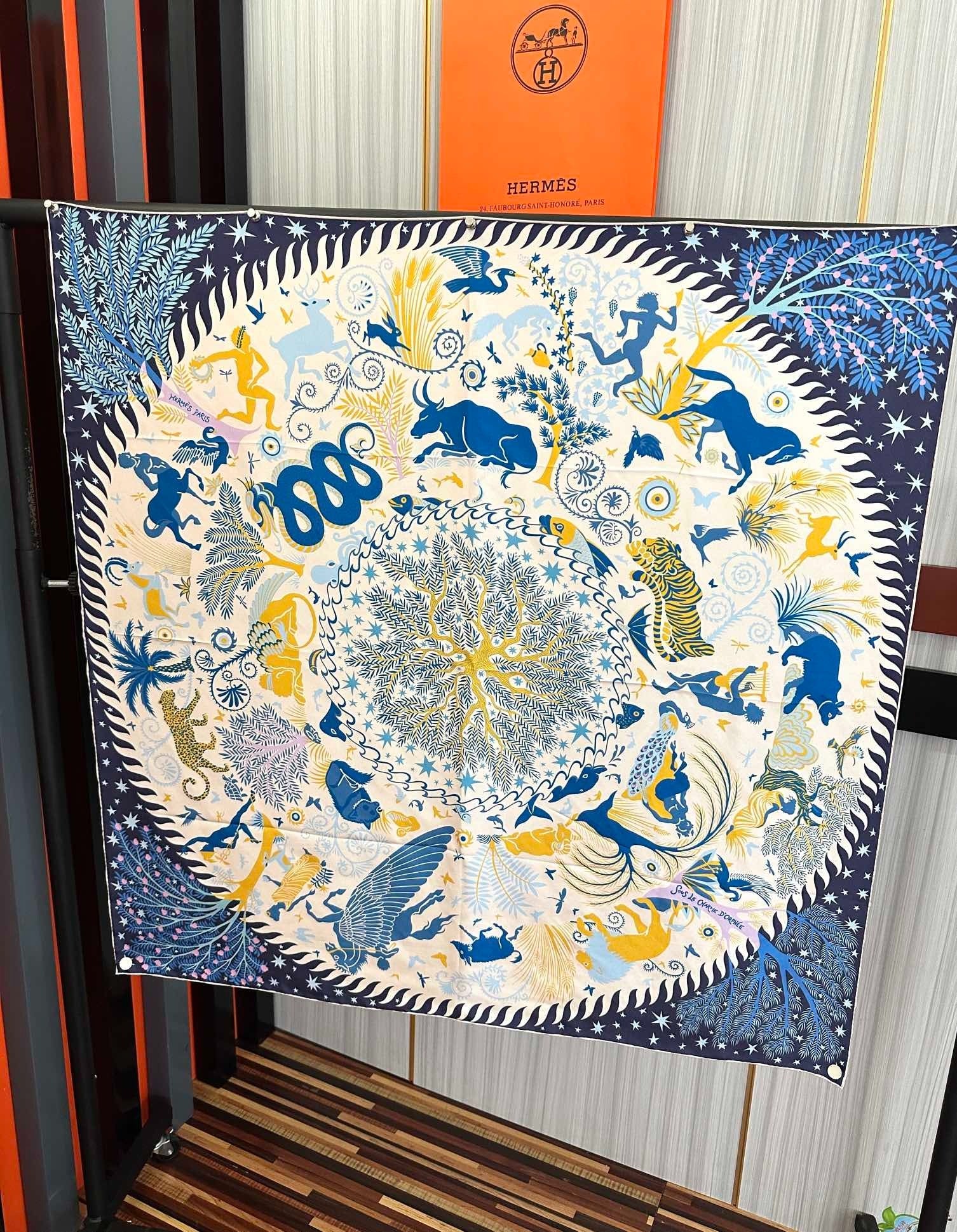 CHANEL 25S SCARF 90 IN SILK 709580 mysite