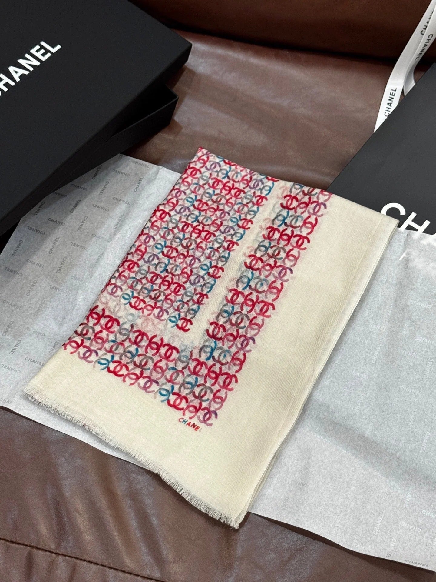 CHANEL 25S SCARF 200 IN CASHMERE 728978 mysite