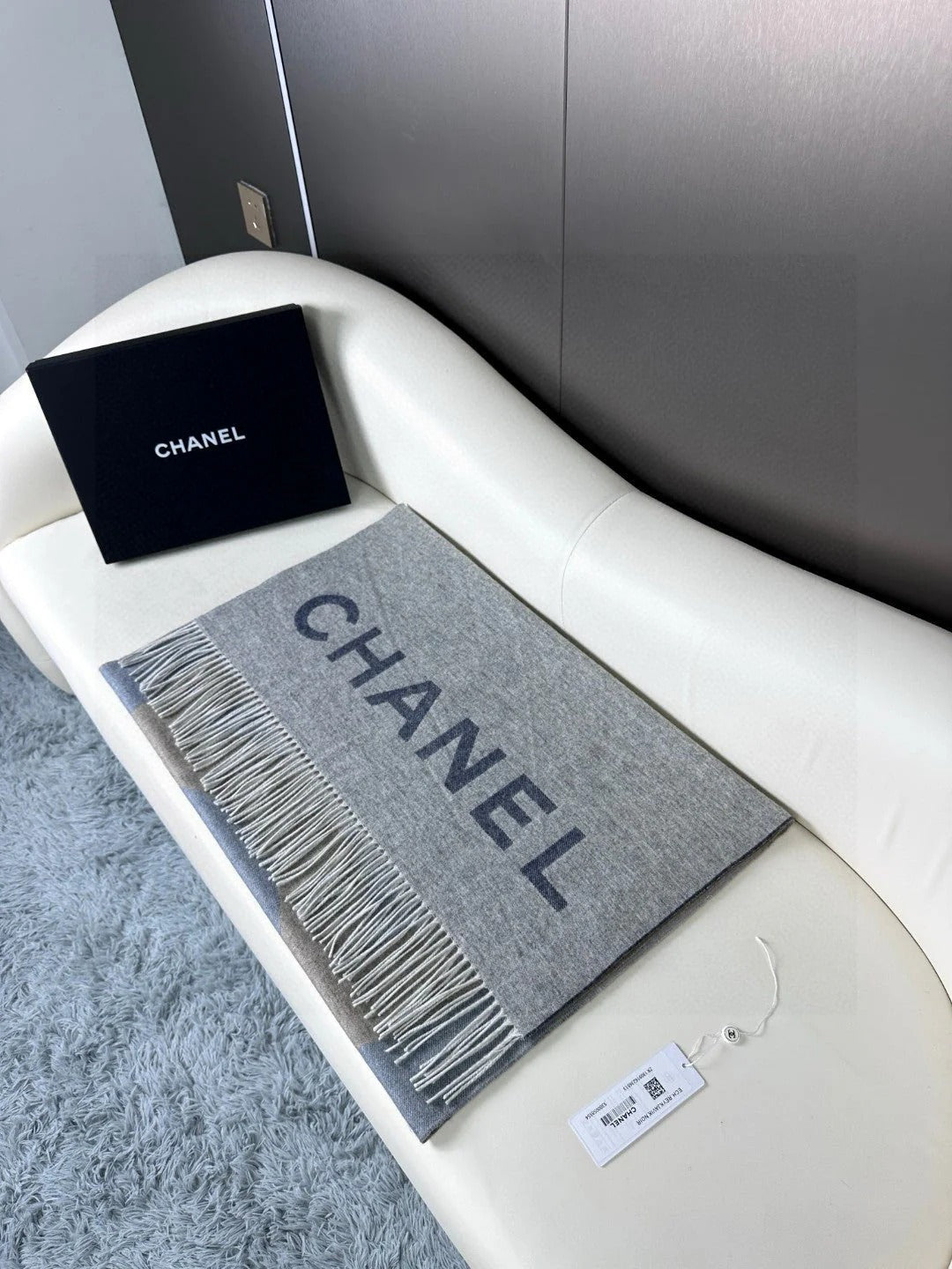 CHANEL 25S SCARF 180 IN CASHMERE 724825 mysite