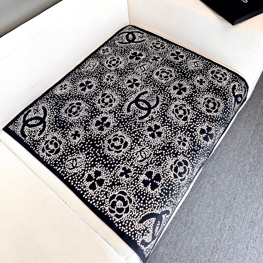 CHANEL 25S SCARF 90 IN SILK 724785 mysite