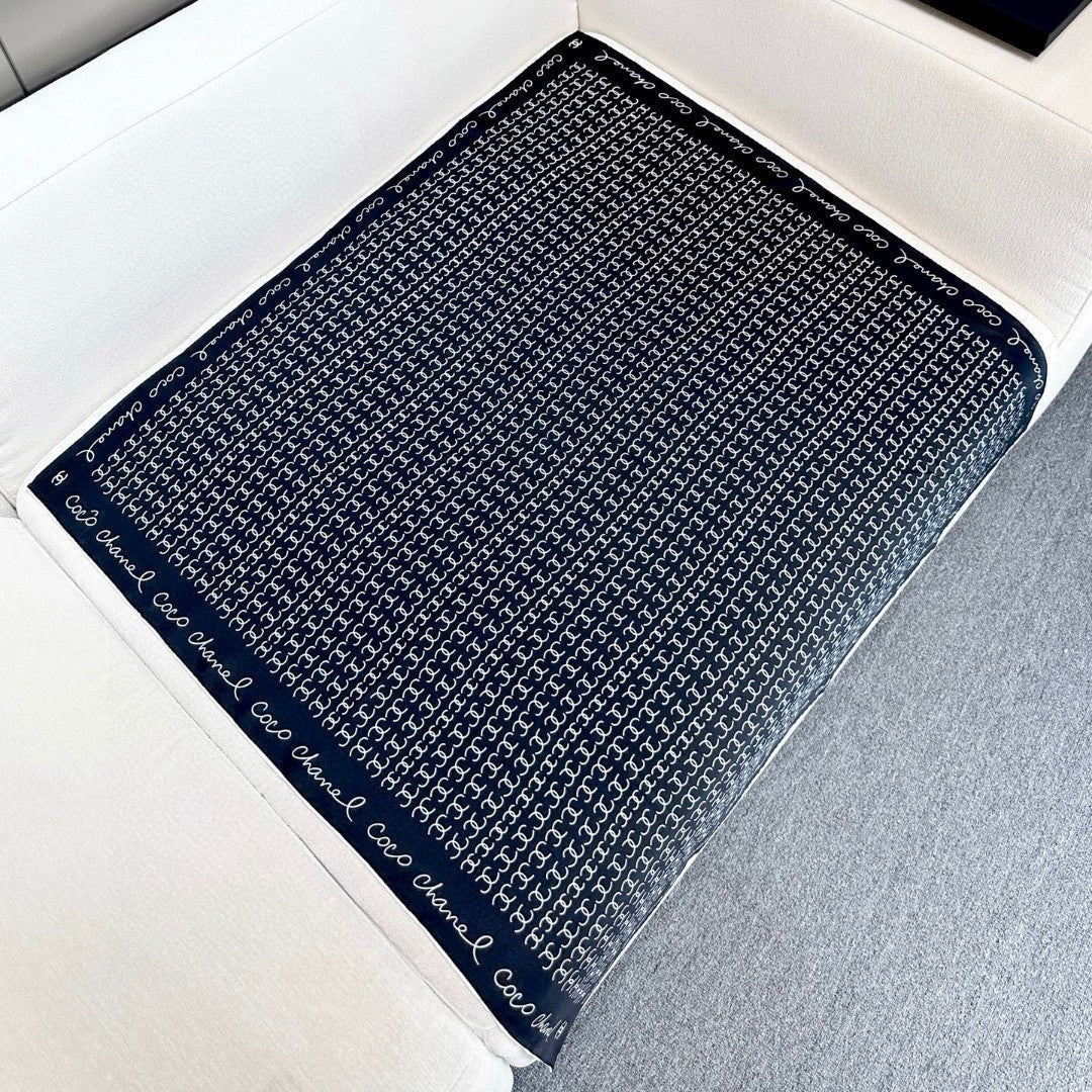 CHANEL 25S SCARF 90 IN SILK 732137 mysite