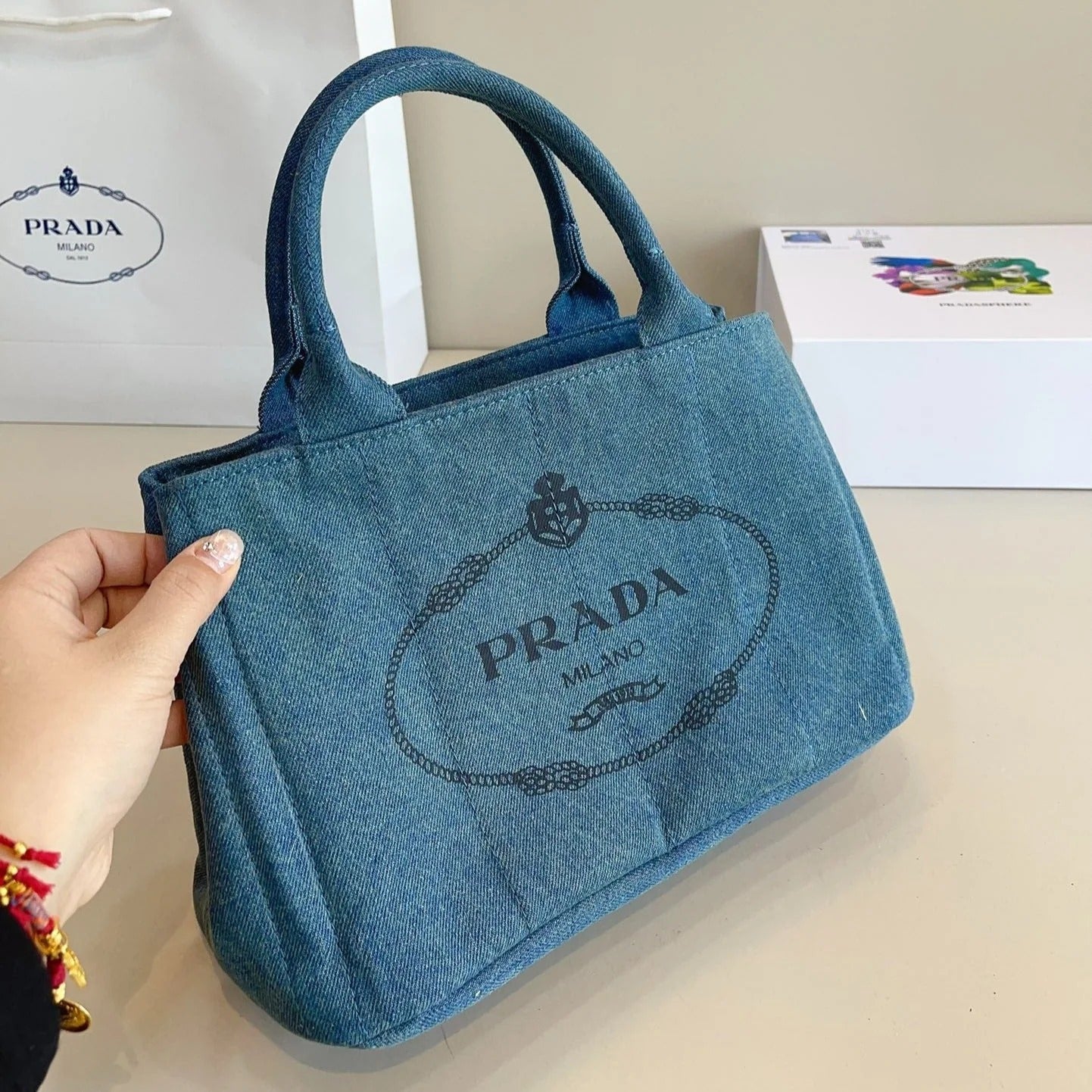 CANAPA TOTE BAG 29 IN BISMARK BLUE DENIM mysite