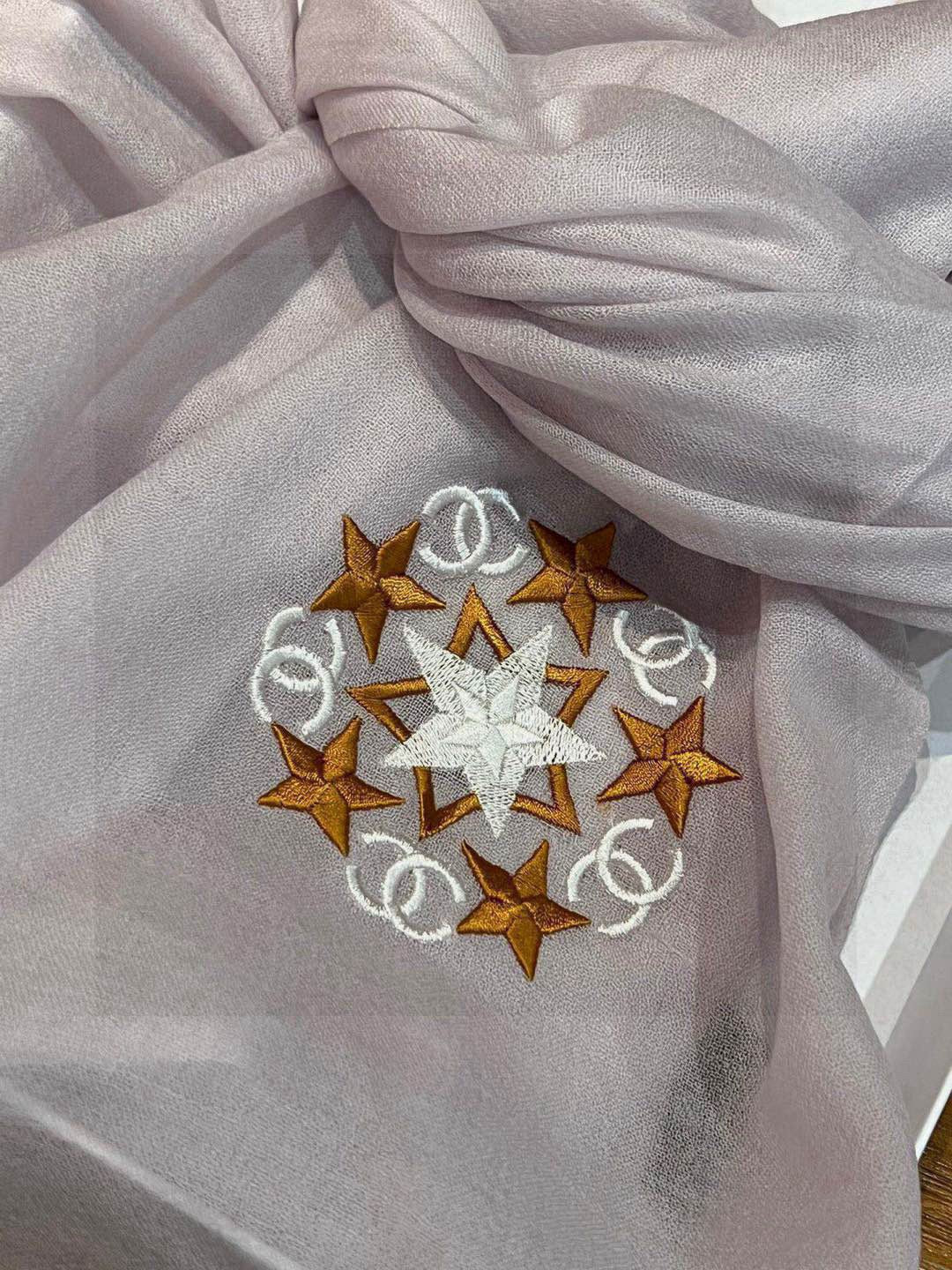 CHANEL 25S SCARF 200 IN CASHMERE WOOL 701966 mysite