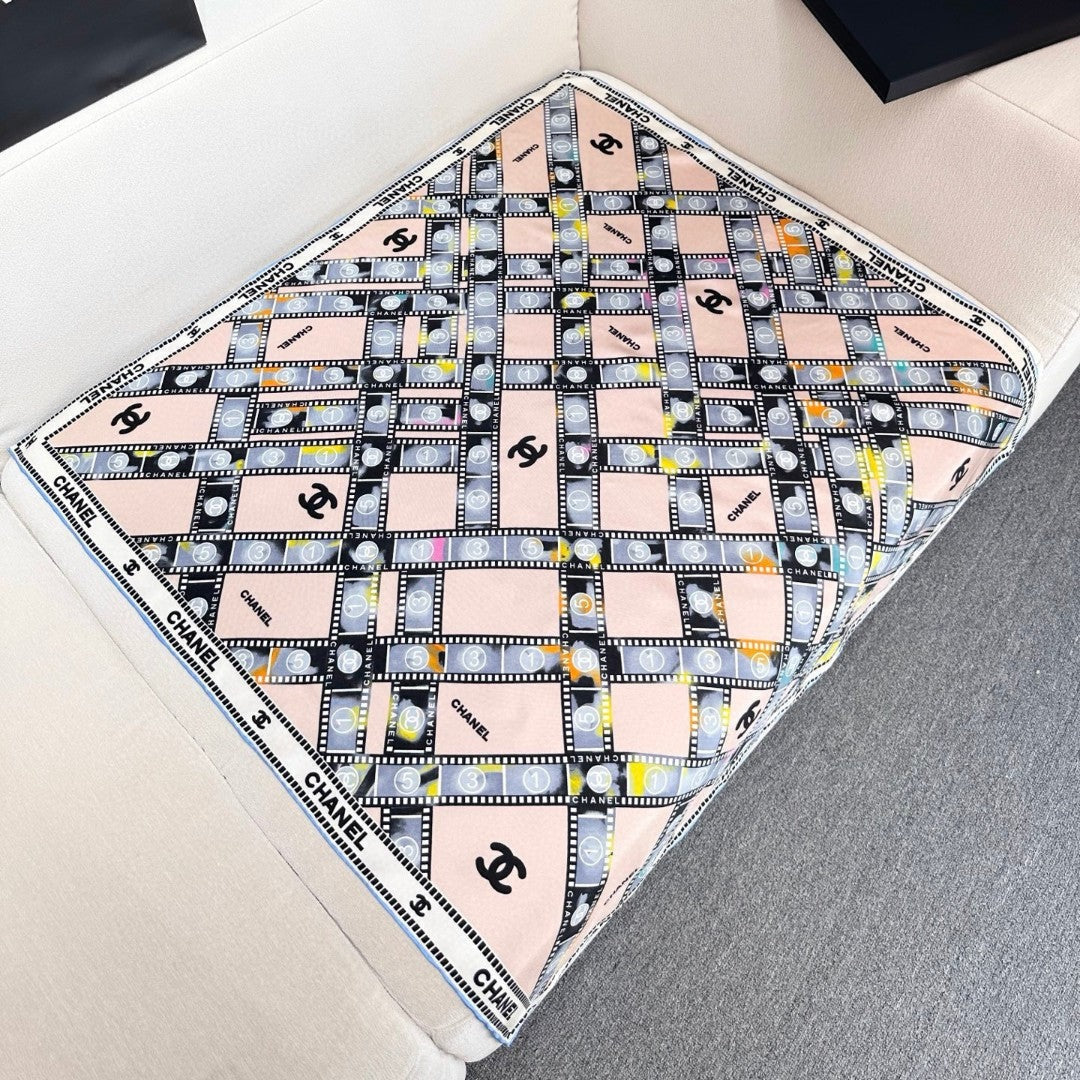 CHANEL 25S SCARF 88 IN SILK 737190 mysite