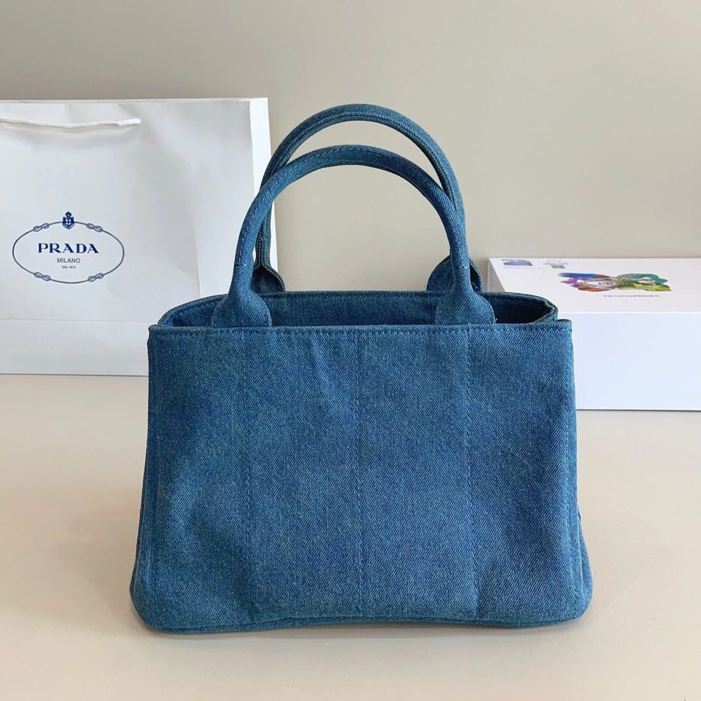 CANAPA TOTE BAG 29 IN BISMARK BLUE DENIM mysite
