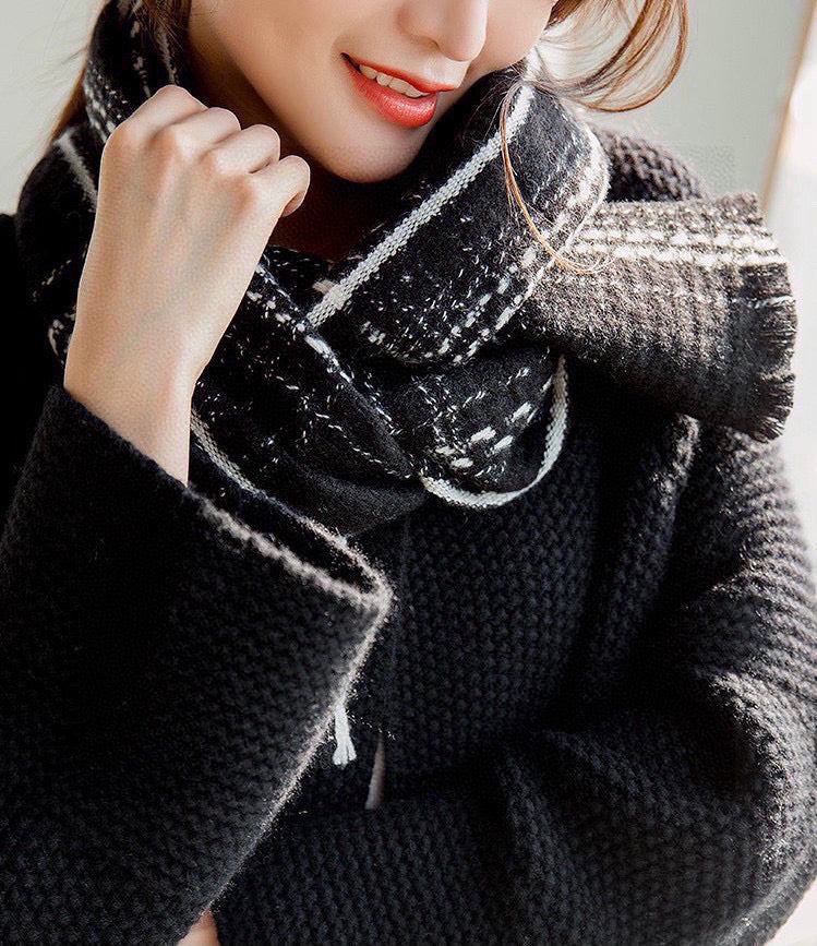 CHANEL 25S SCARF 200 IN CASHMERE 732052 mysite