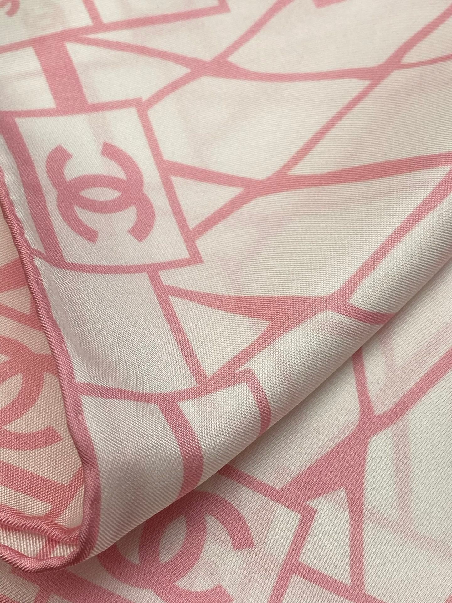 CHANEL 25S SCARF 90 IN SILK 703692 mysite