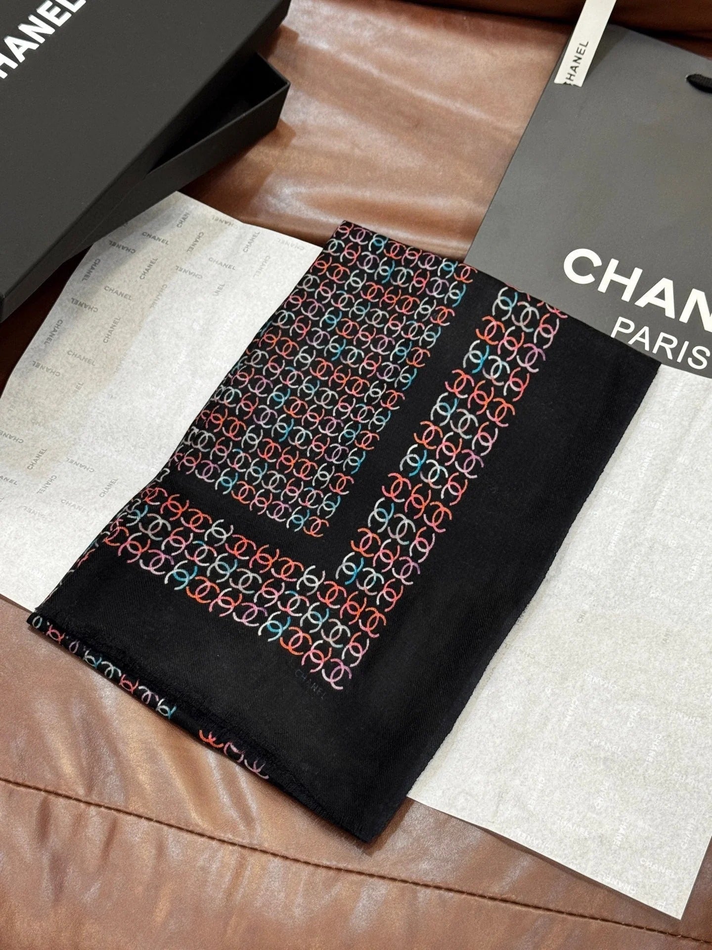 CHANEL 25S SCARF 200 IN CASHMERE 728979 mysite