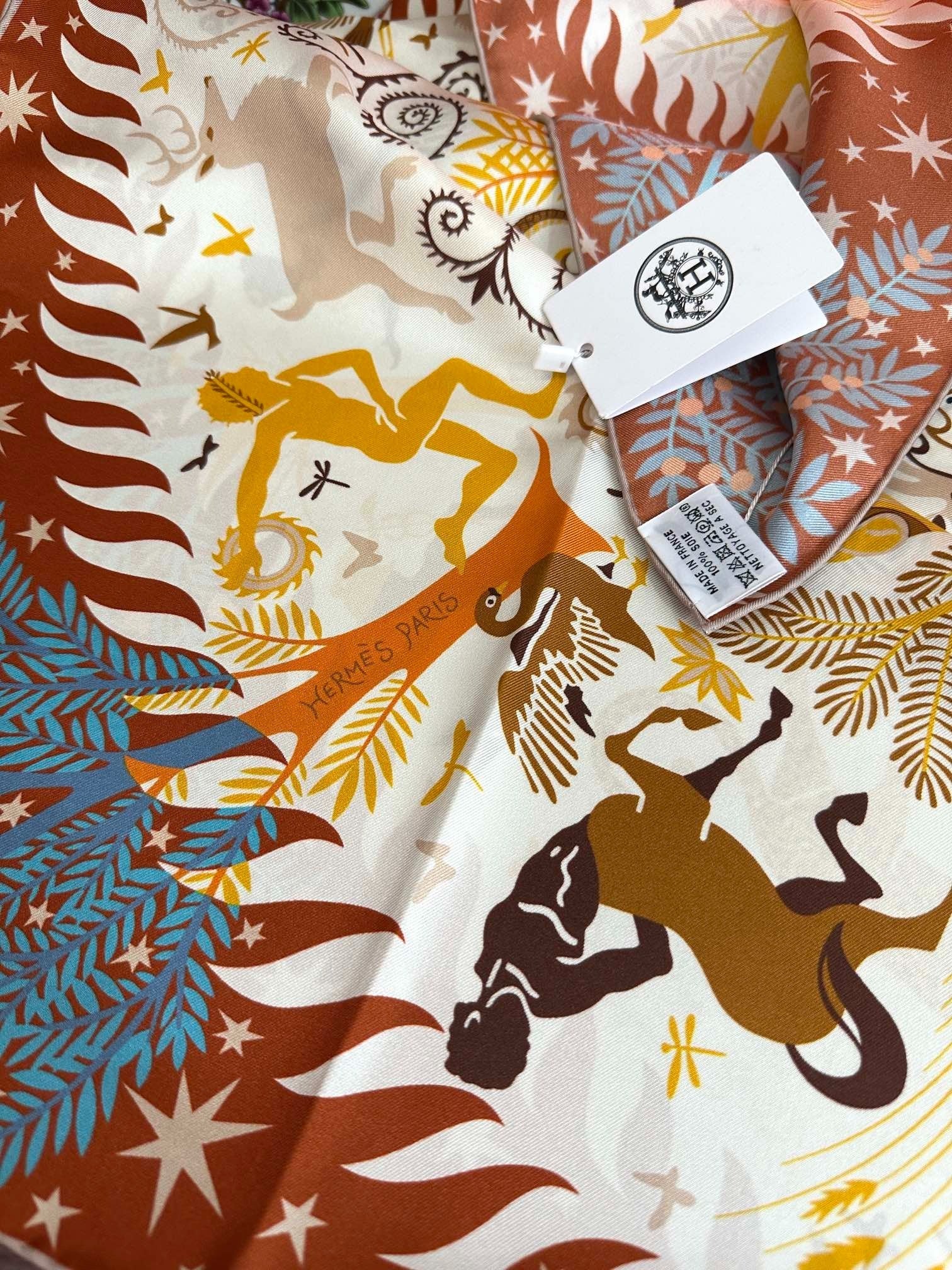 CHANEL 25S SCARF 90 IN SILK 709581 mysite