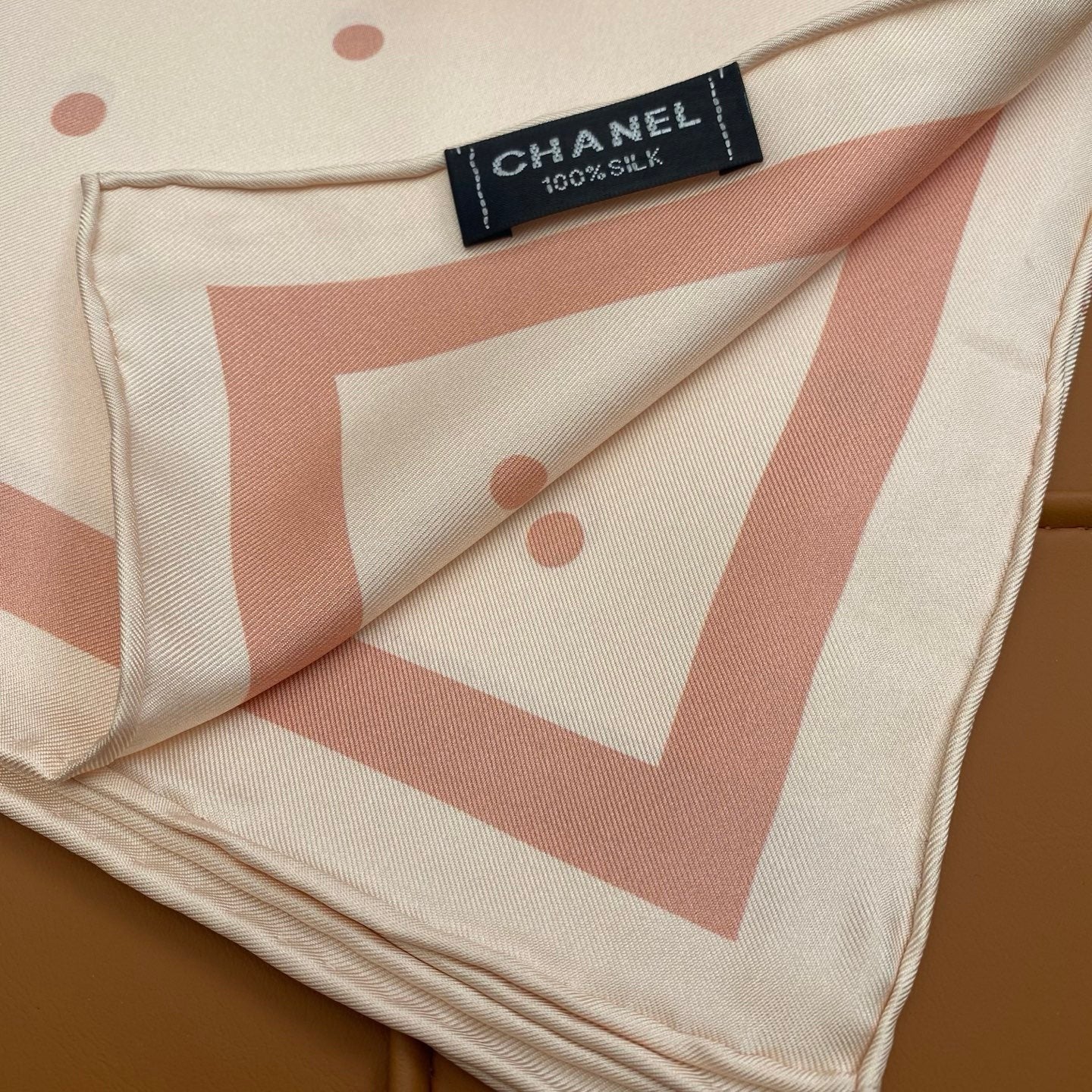 CHANEL 25S SCARF 90 IN SILK 704605 mysite