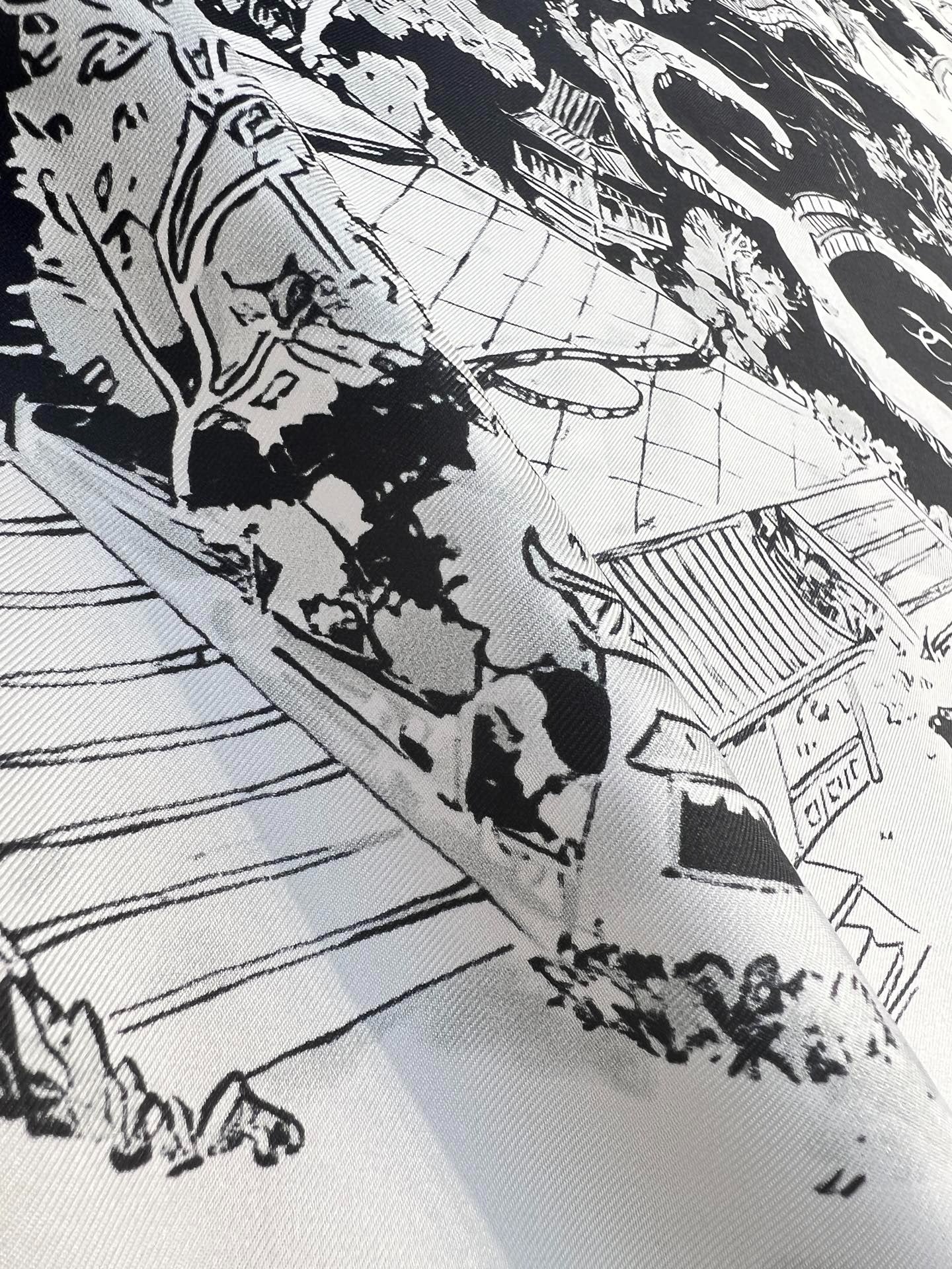 CHANEL 25S SCARF 90 IN SILK 735864 mysite