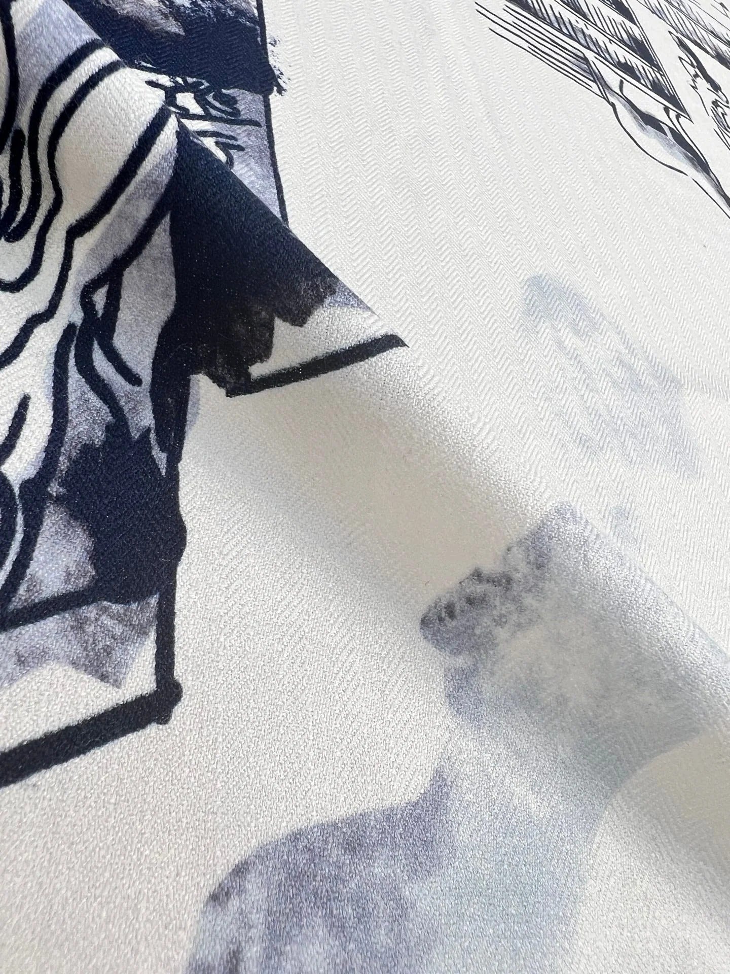 CHANEL 25S SCARF 135 IN CASHMERE SILK 737230 mysite