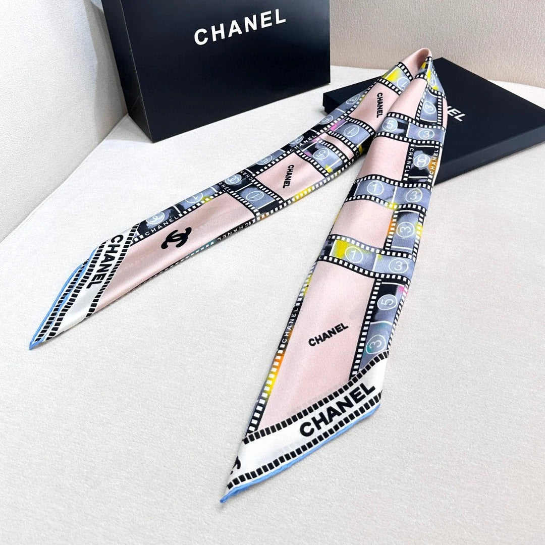 CHANEL 25S SCARF 88 IN SILK 737190 mysite