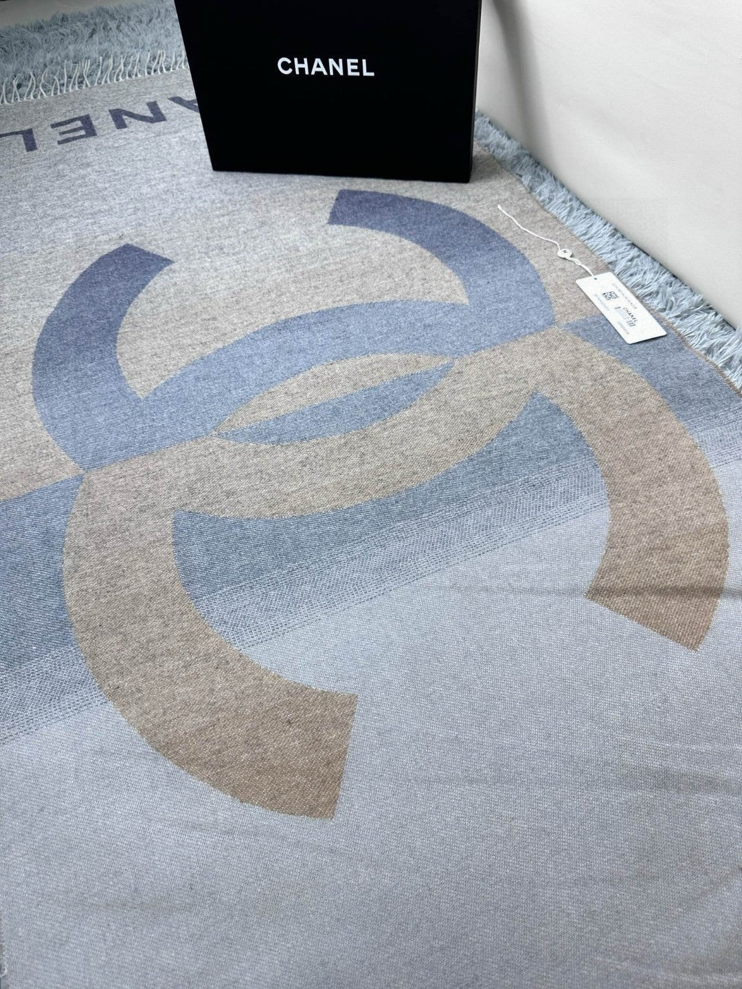 CHANEL 25S SCARF 180 IN CASHMERE 724825 mysite