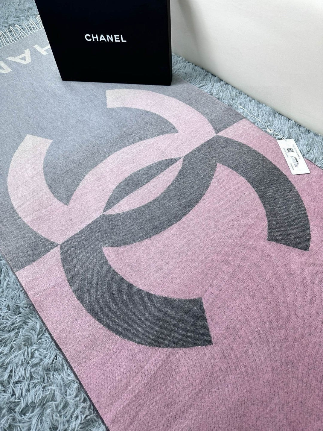 CHANEL 25S SCARF 180 IN CASHMERE 724826 mysite