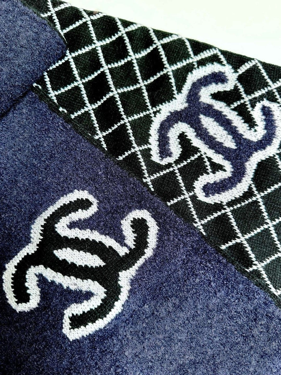 CHANEL 25S SCARF 185 IN CASHMERE 721526 mysite