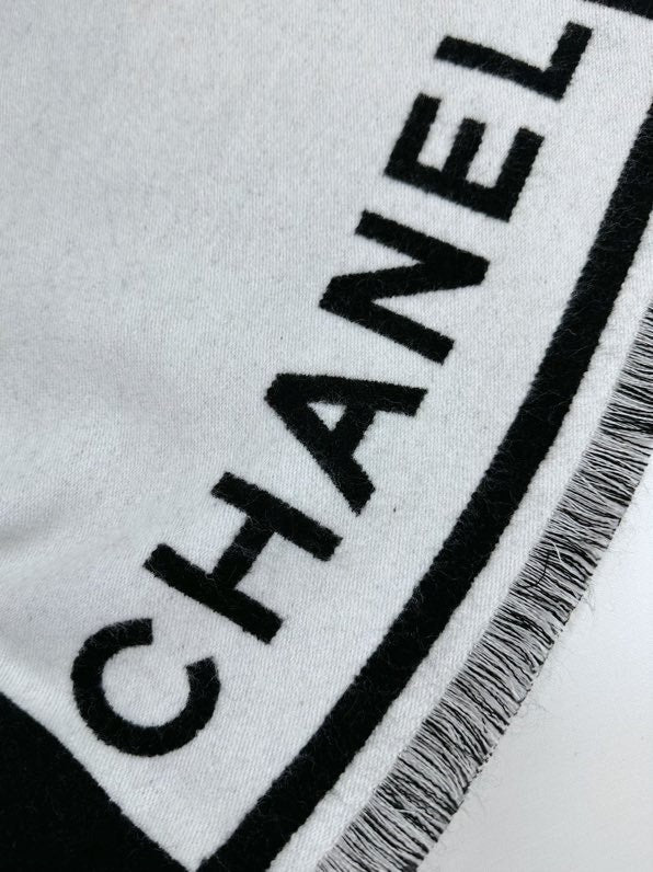 CHANEL 25S SCARF 195 IN CASHMERE WOOL 709604 mysite