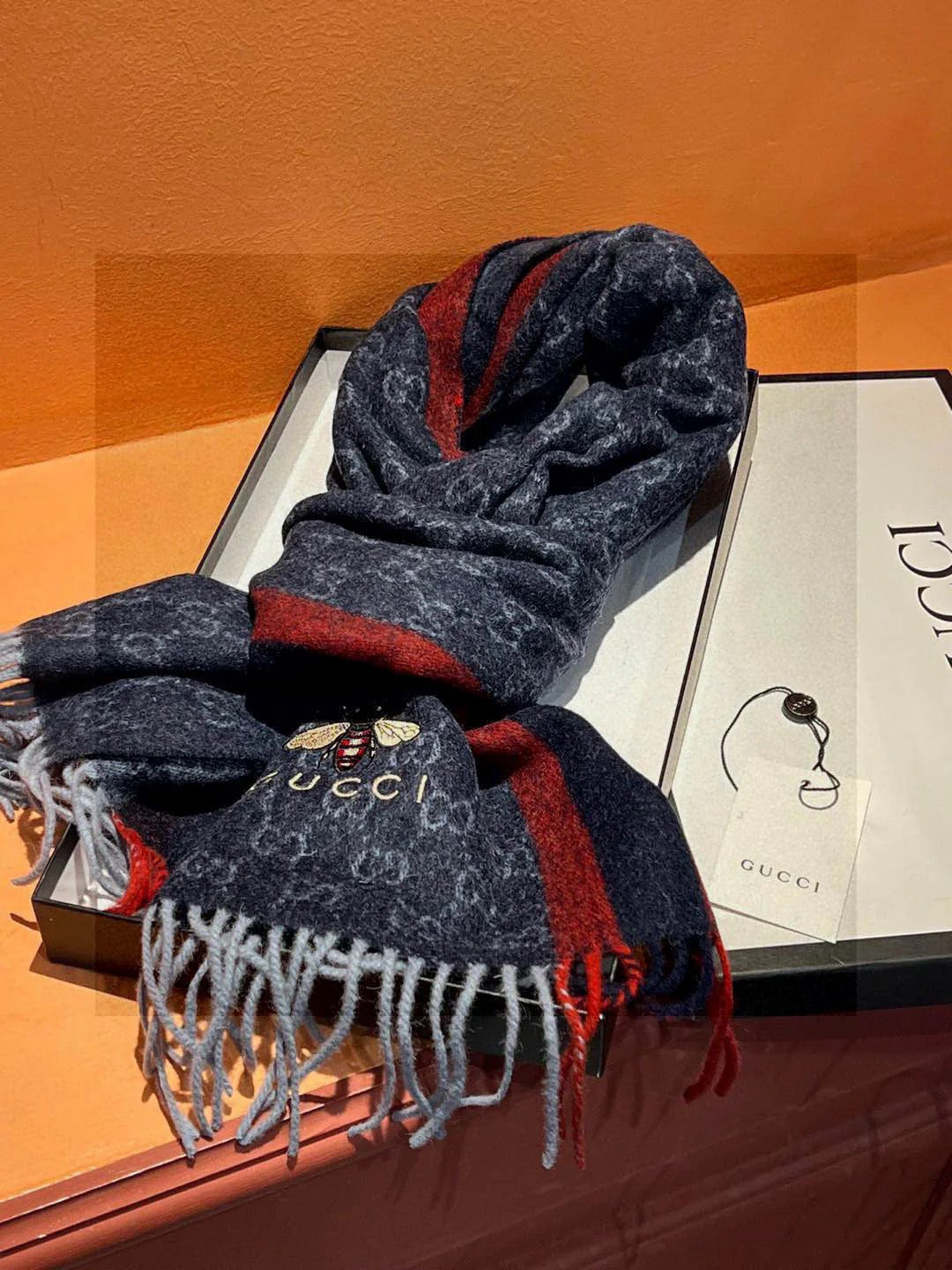 CHANEL 25S SCARF 190 IN CASHMERE 718528 mysite