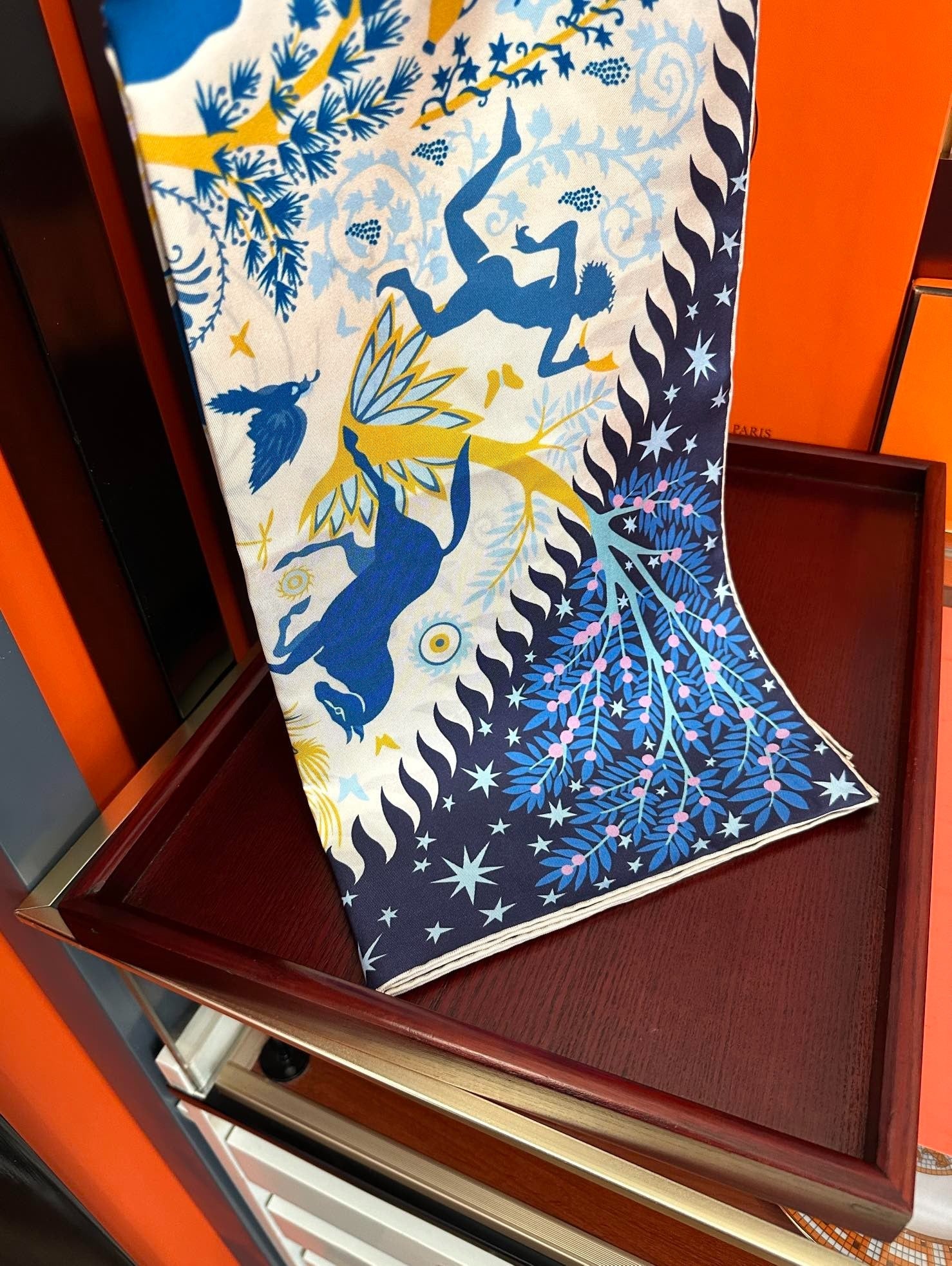 CHANEL 25S SCARF 90 IN SILK 709580 mysite