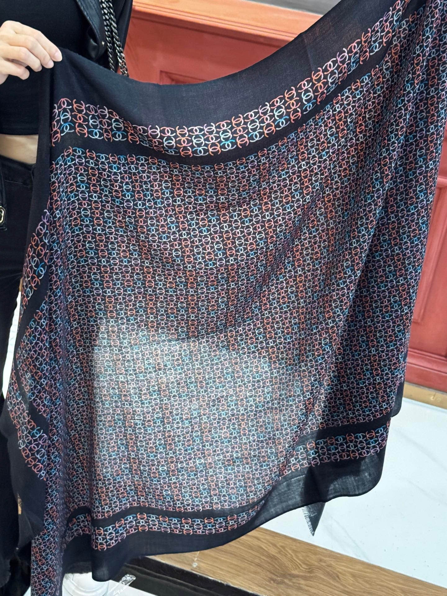 CHANEL 25S SCARF 200 IN CASHMERE 728979 mysite