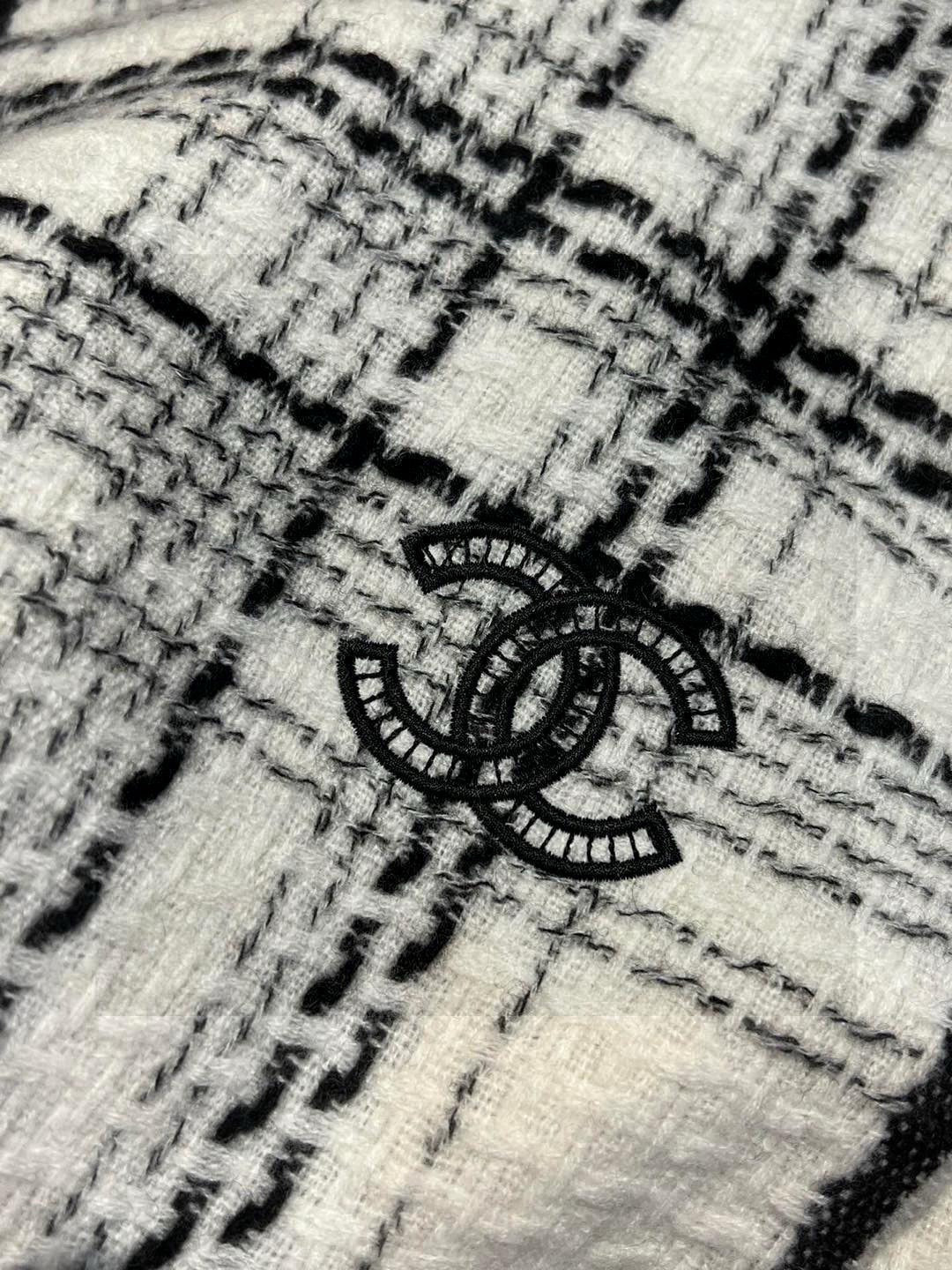 CHANEL 25S SCARF 185 IN CASHMERE 730559 mysite