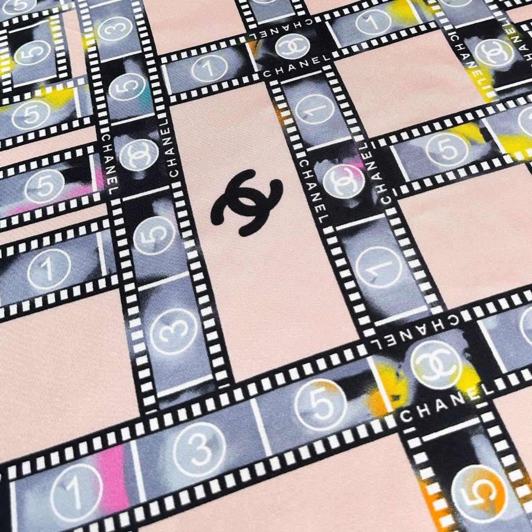 CHANEL 25S SCARF 88 IN SILK 737190 mysite
