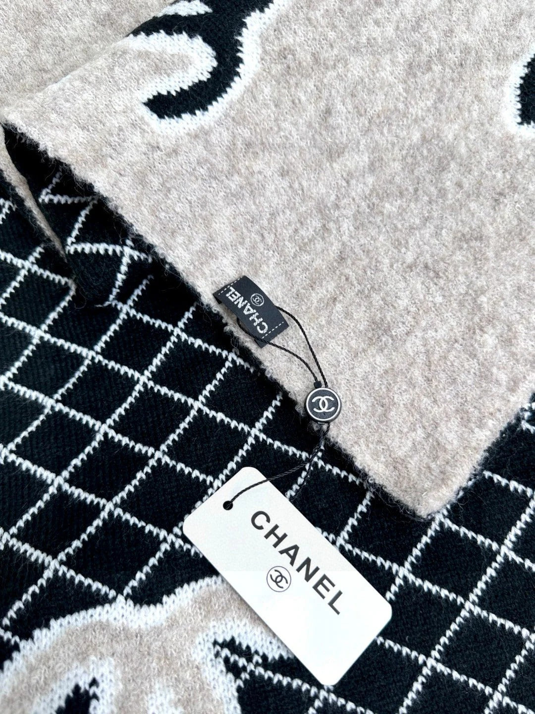 CHANEL 25S SCARF 185 IN CASHMERE 721525 mysite