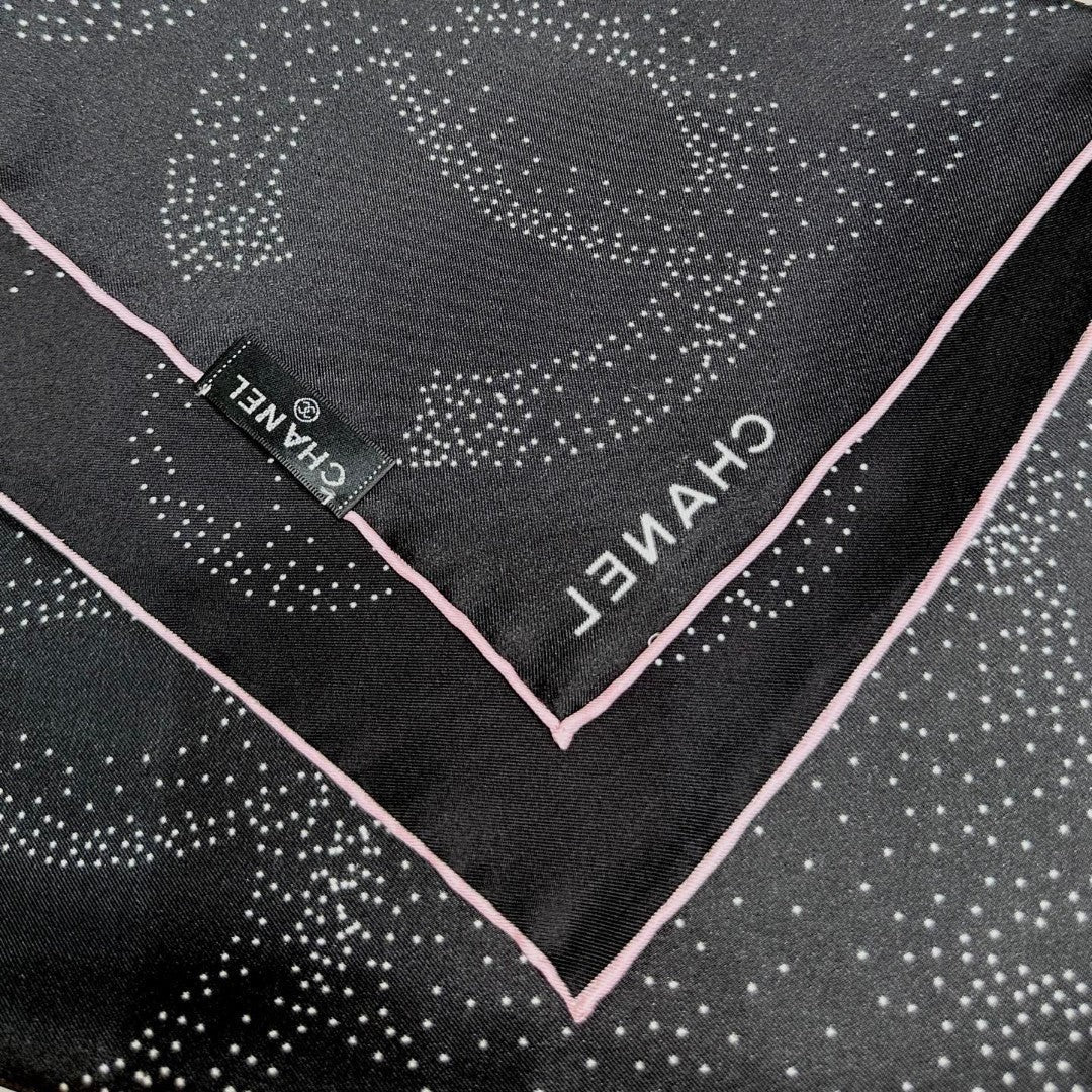 CHANEL 25S SCARF 90 IN SILK 730643 mysite