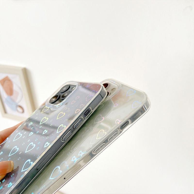 Holographic Heart iPhone Case mysite