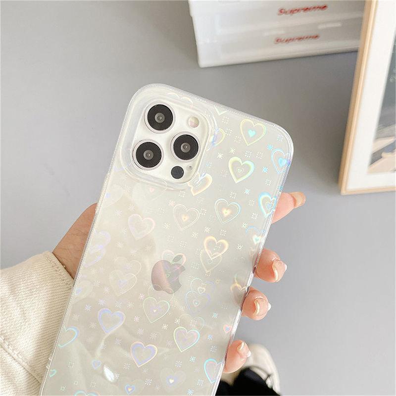 Holographic Heart iPhone Case mysite