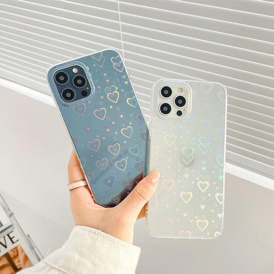 Holographic Heart iPhone Case mysite