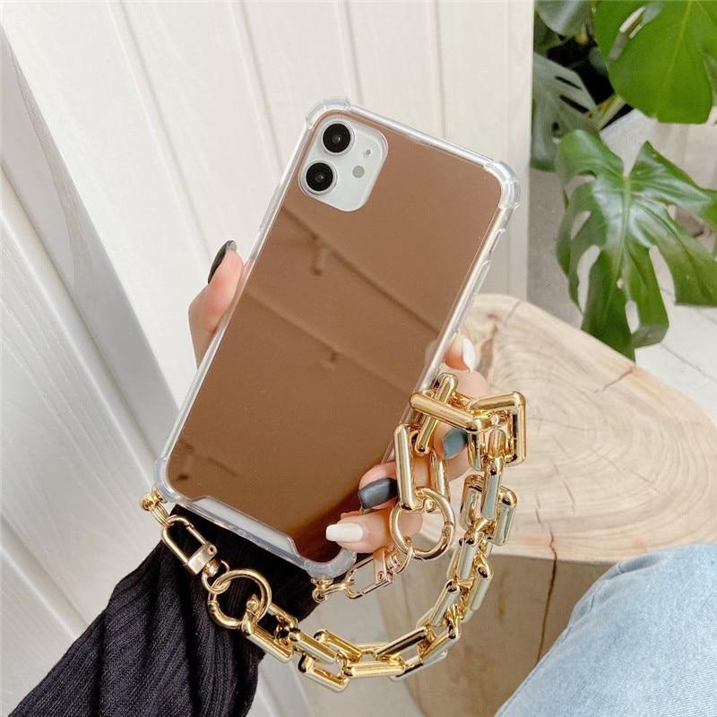 Fashionista Mirror Chain iPhone Case mysite