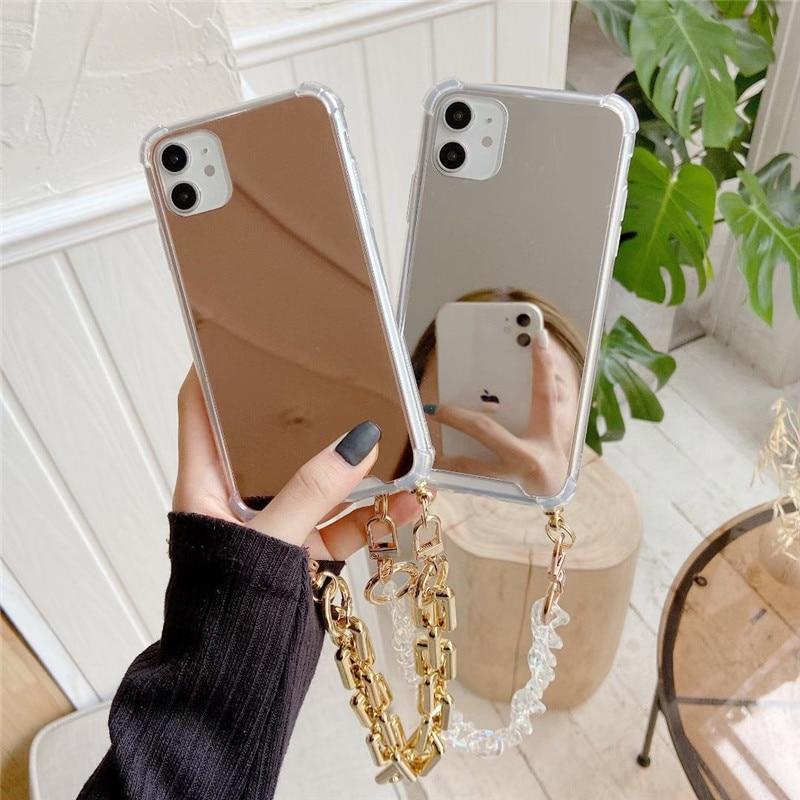 Fashionista Mirror Chain iPhone Case mysite