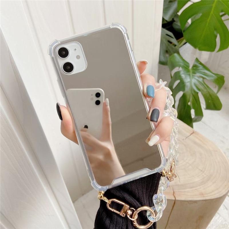 Fashionista Mirror Chain iPhone Case mysite