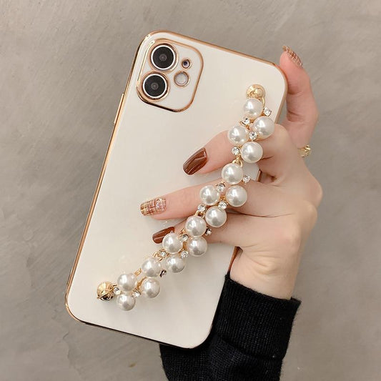 Gloss Pearl Chain iPhone Case mysite
