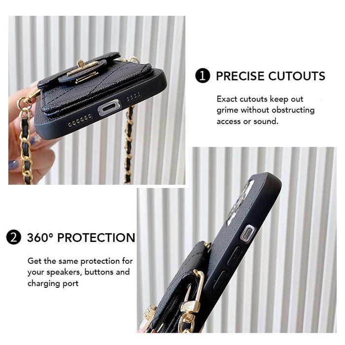 Luxury Purse iPhone Case With Crossbody Straps mysite