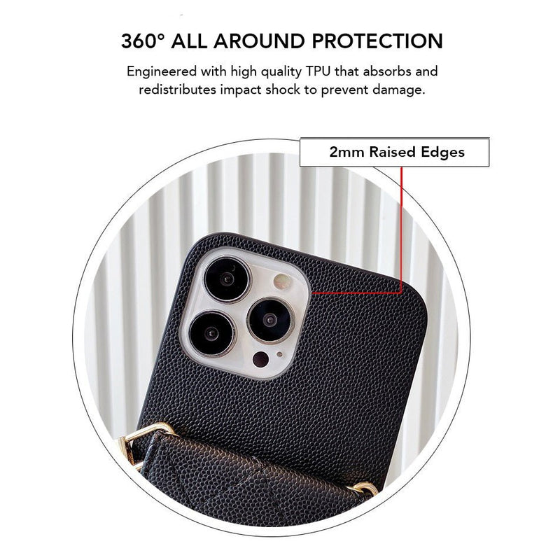 Luxury Purse iPhone Case With Crossbody Straps mysite