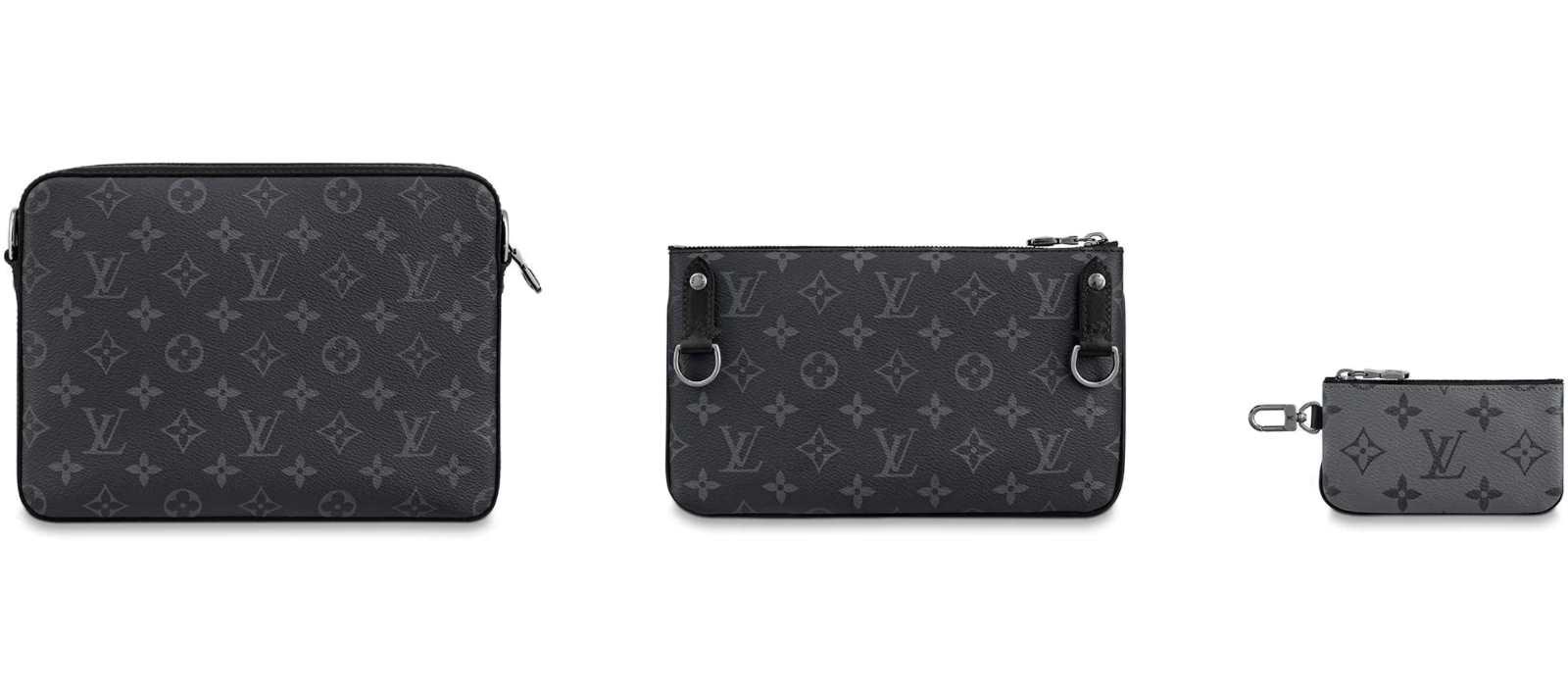 LV Virgil Abloh Trio Messenger Multi Crossbody Bag mysite