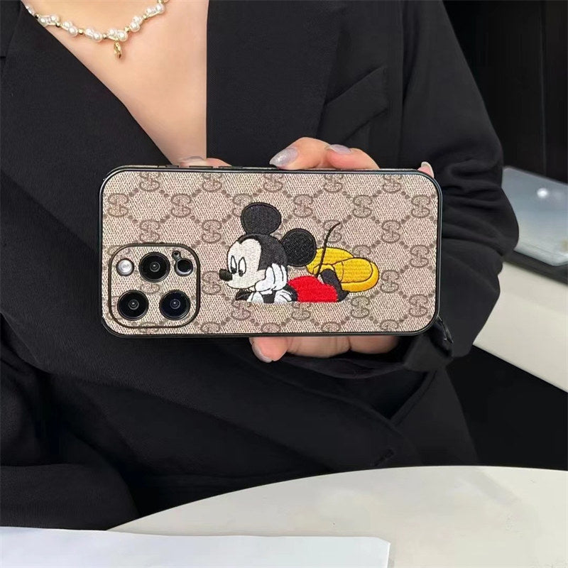 Mickey Meets Luxe Phone Case  For iPhone 17 / 16 / 15 / 14s mysite
