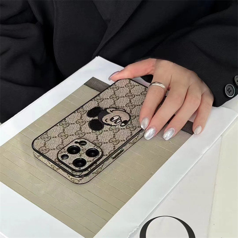 Mickey Meets Luxe Phone Case  For iPhone 17 / 16 / 15 / 14s mysite