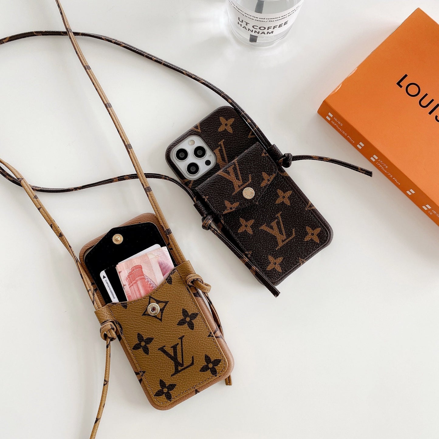 Lou Leather Chain iPhone Case mysite