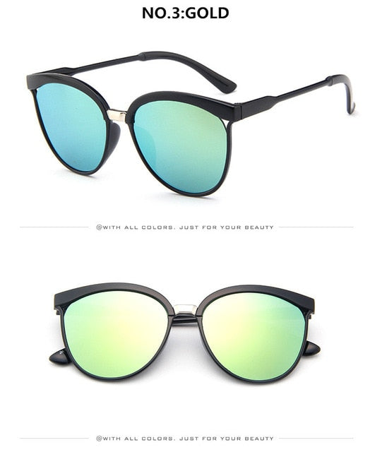 Cat Eye Brand Designer Sunglasses Women Luxury Plastic Sun Glasses Classic Retro Outdoor Eyewear Oculos De Sol Gafas mysite
