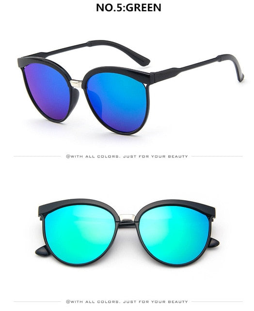 Cat Eye Brand Designer Sunglasses Women Luxury Plastic Sun Glasses Classic Retro Outdoor Eyewear Oculos De Sol Gafas mysite