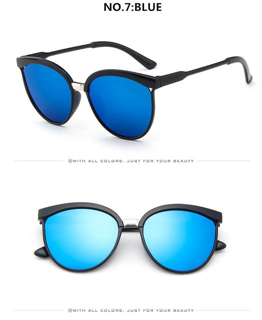 Cat Eye Brand Designer Sunglasses Women Luxury Plastic Sun Glasses Classic Retro Outdoor Eyewear Oculos De Sol Gafas mysite
