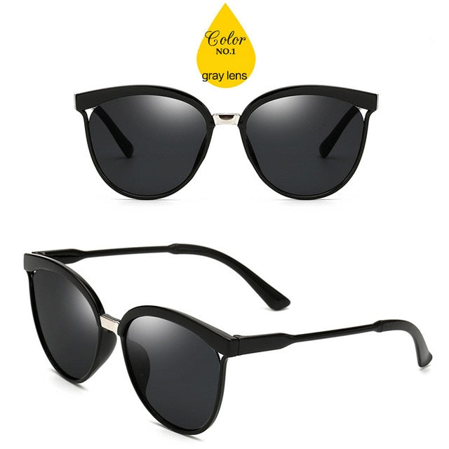 LeonLion Candies Brand Designer Cat Eye Sunglasses Women Luxury Plastic Sun Glasses Classic Retro Outdoor Oculos De Sol Gafas mysite