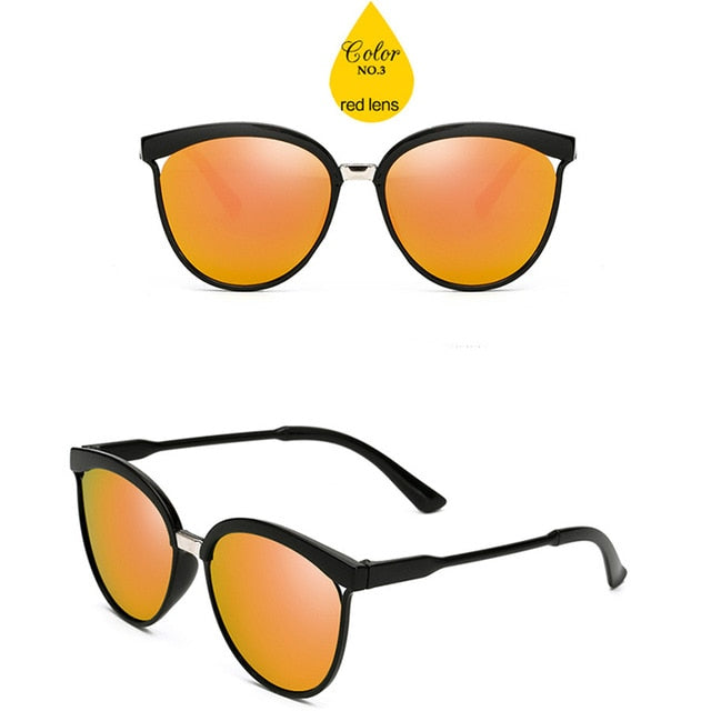 LeonLion Candies Brand Designer Cat Eye Sunglasses Women Luxury Plastic Sun Glasses Classic Retro Outdoor Oculos De Sol Gafas mysite