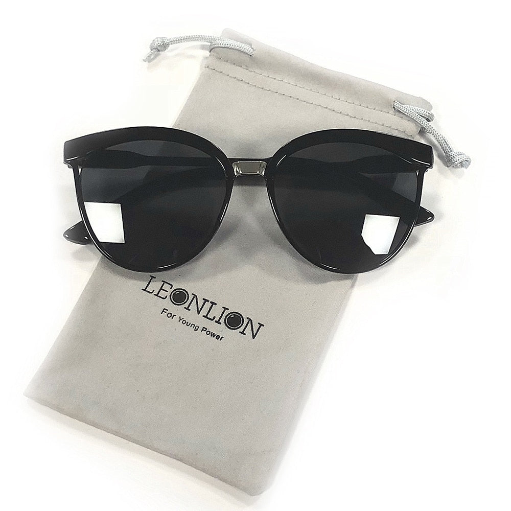 LeonLion Candies Brand Designer Cat Eye Sunglasses Women Luxury Plastic Sun Glasses Classic Retro Outdoor Oculos De Sol Gafas mysite