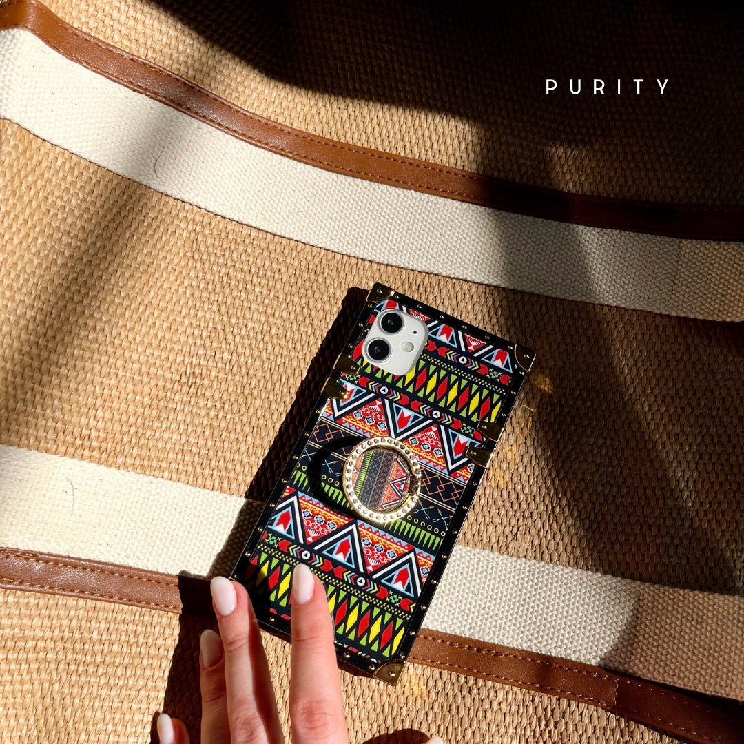 Samsung Case with Ring "Tribal" mysite